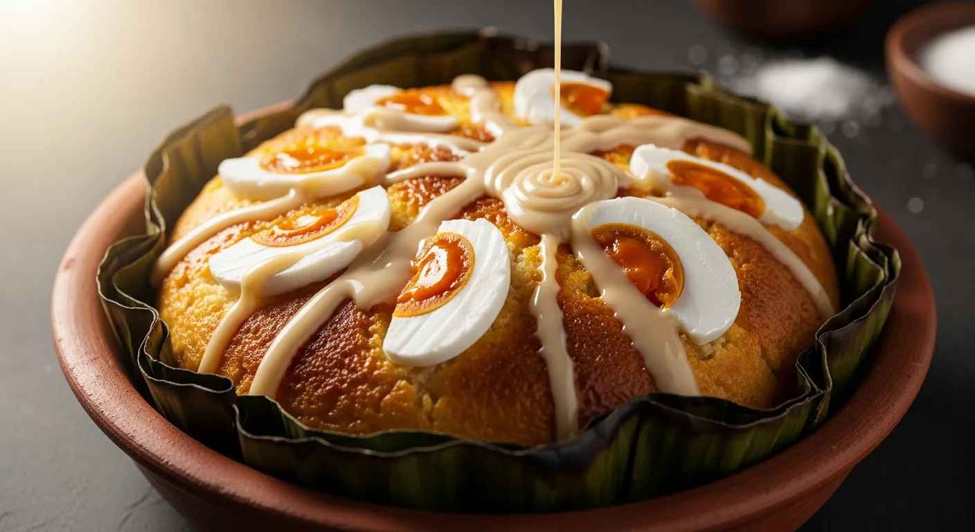 Bibingka — Hawaiian-Filipino Coconut Rice Cake