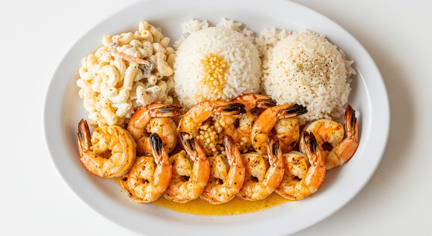 15-Minute Hawaiian Garlic Shrimp (Plate Lunch Style)
