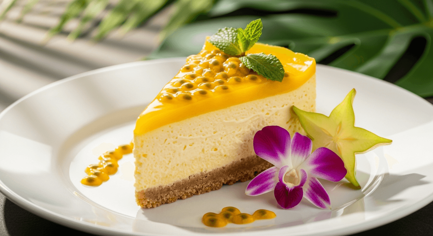 Lilikoi Cheesecake — No-Bake Hawaiian Dessert