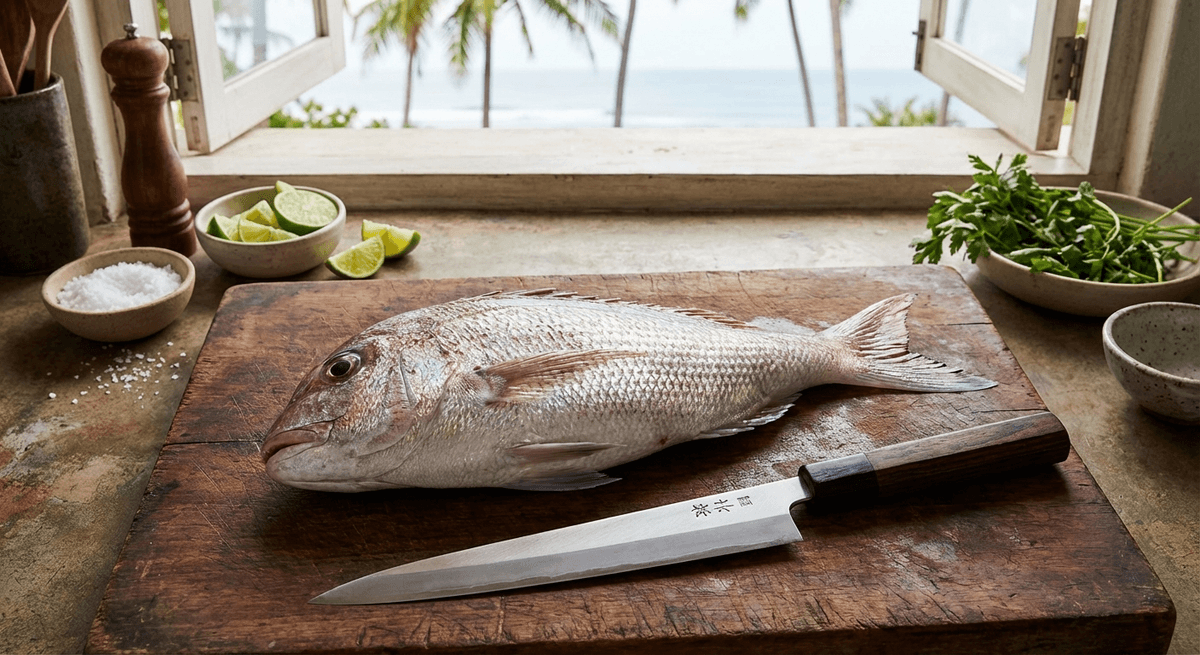 Hawaiian Knife Skills: How to Break Down a Whole Fish