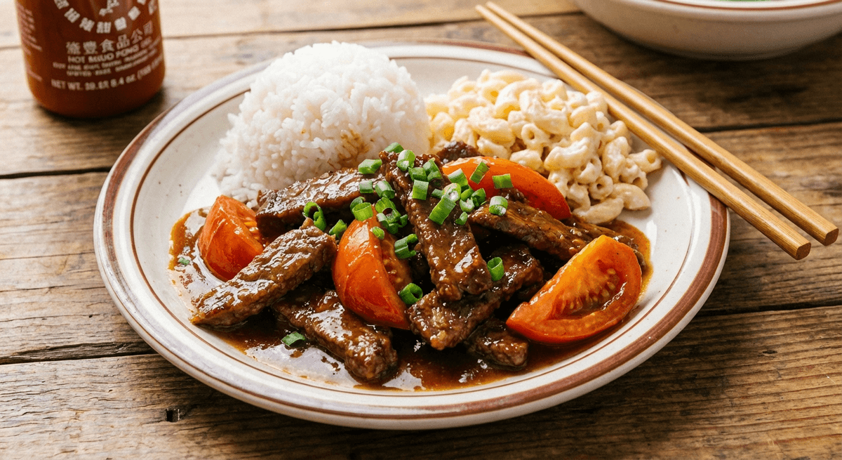 Beef Tomato – Hawaii’s Chinese-Style Stir-Fry Classic