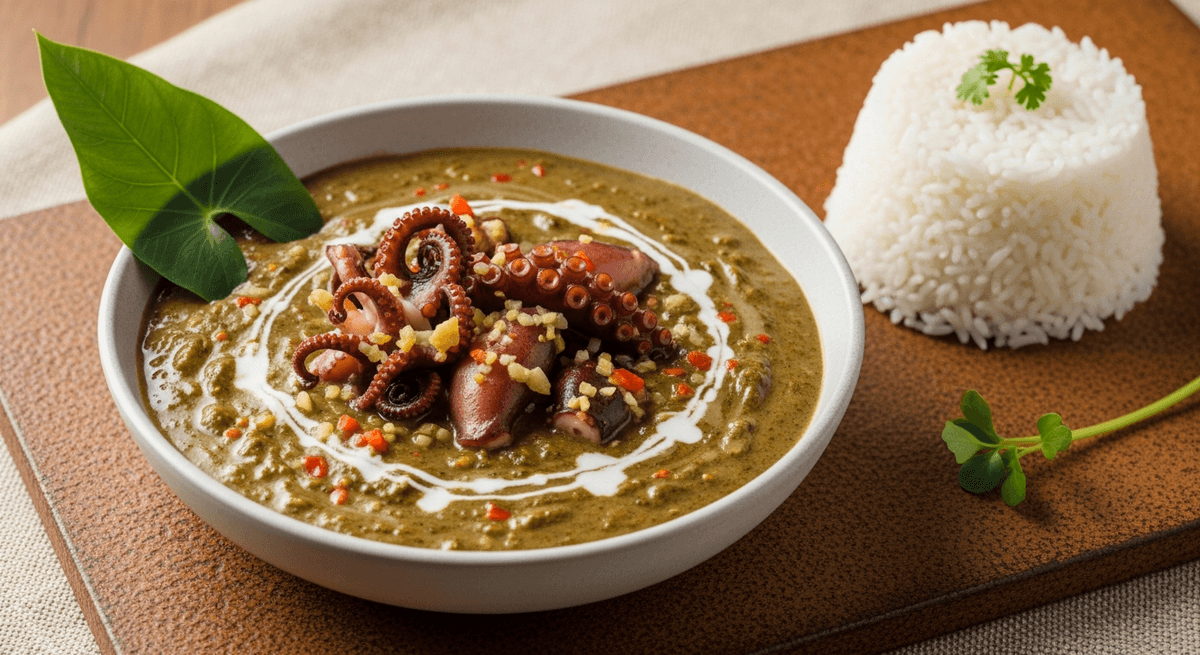 Squid Luau – Traditional Hawaiian Delicacy