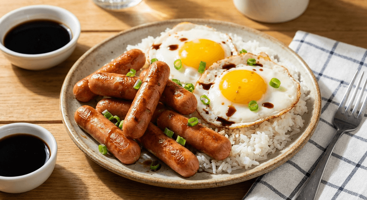Vienna Sausage and Eggs – Classic Local Hawaiian Breakfast