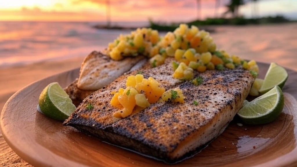 Grilled Mahi-Mahi with Pineapple Salsa – Island Vibes on a Plate