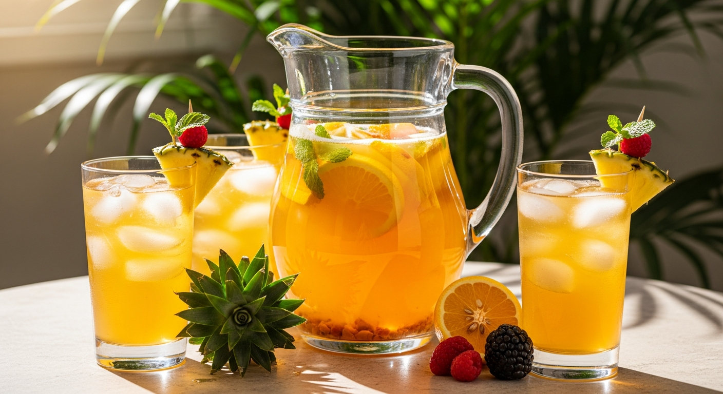 Hawaiian Sun Tea – Simple Island Refreshment