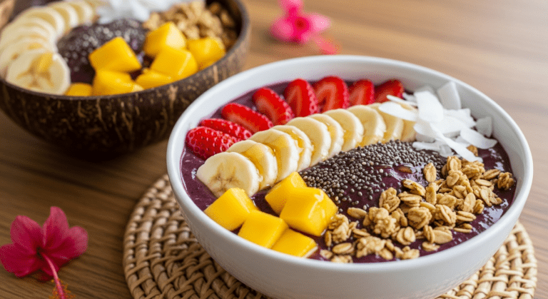 Açaí Bowl (Hawaiian Style) – North Shore’s Favorite Breakfast