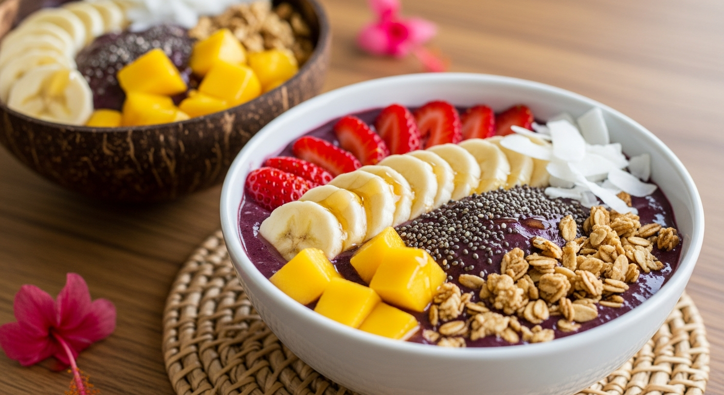 Açaí Bowl (Hawaiian Style) – North Shore’s Favorite Breakfast