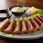 Ahi Katsu – Panko-Crusted Seared Ahi