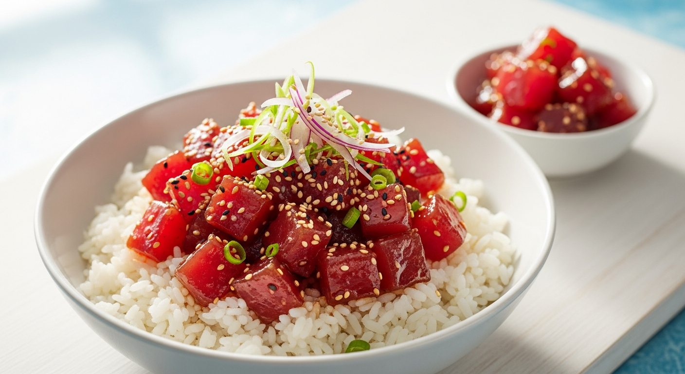 Ahi Poke Bowl – Classic Hawaiian Raw Fish Done Right