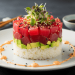 Ahi Tuna Poke Stacks – Turn Your Kitchen Into a Five-Star Hawaiian Restaurant