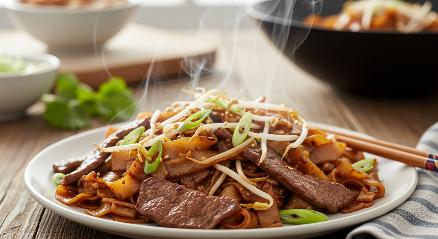 Chow Fun – Local Hawaiian Stir-Fried Noodles