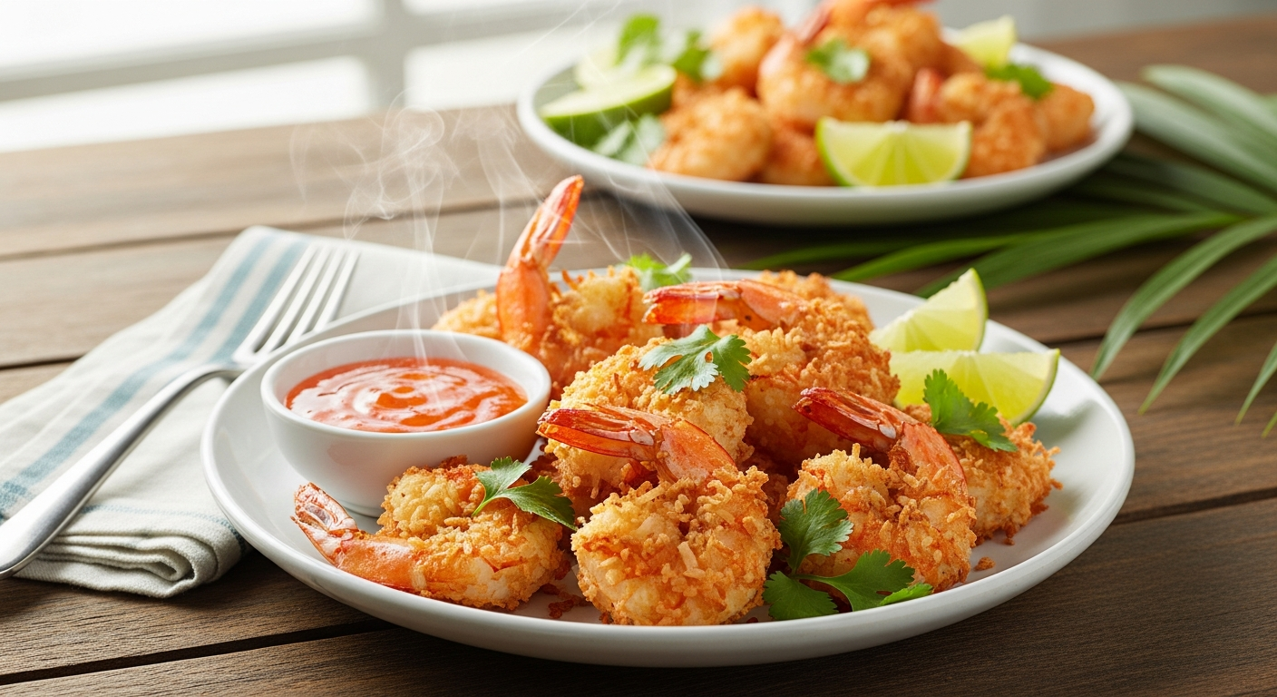 Coconut Shrimp – Crispy, Golden, and Impossibly Tropical