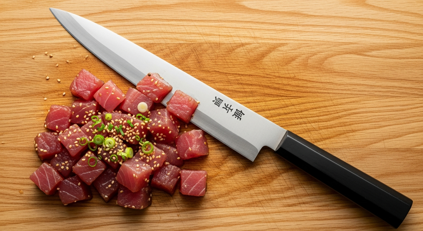 How to Choose the Right Fish Knife for Poke and Sashimi