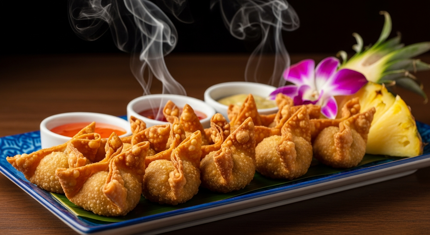 Fried Wontons – Local Hawaiian Party Pupus