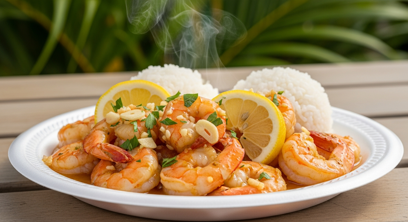 Garlic Shrimp (North Shore Style) – Hawaii’s Famous Shrimp Truck Recipe