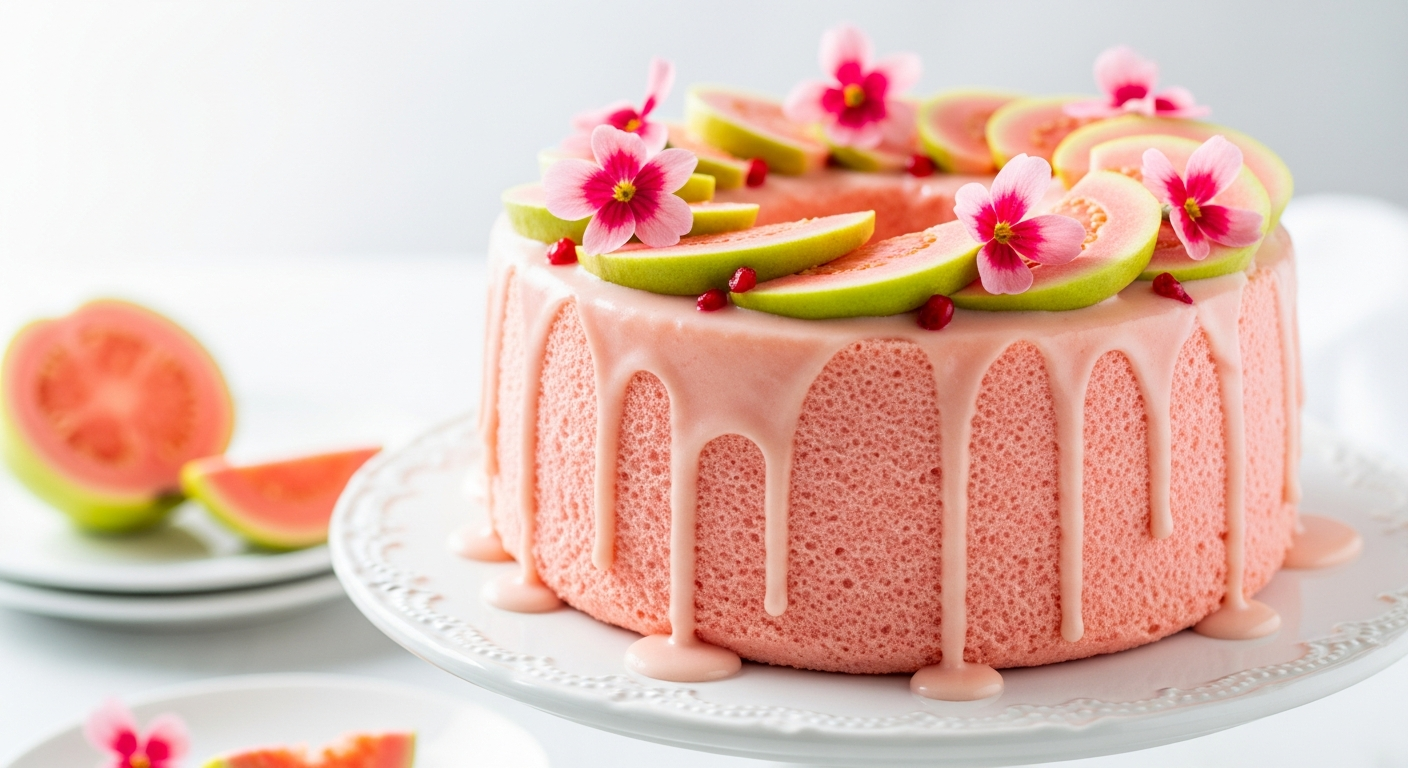 Guava Chiffon Cake – Light and Fluffy Hawaiian Cake