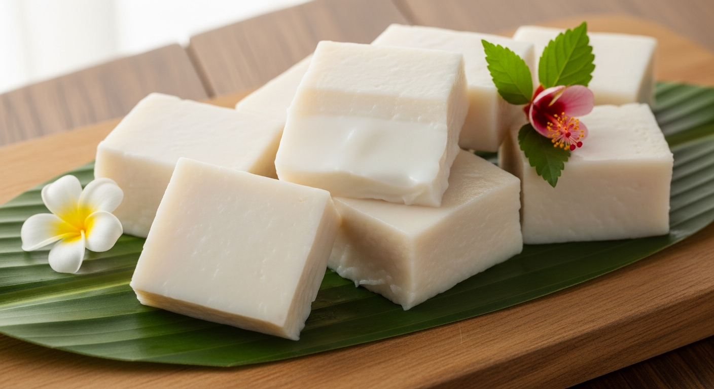 Haupia – Hawaii’s Silky Coconut Dessert (Just 4 Ingredients)