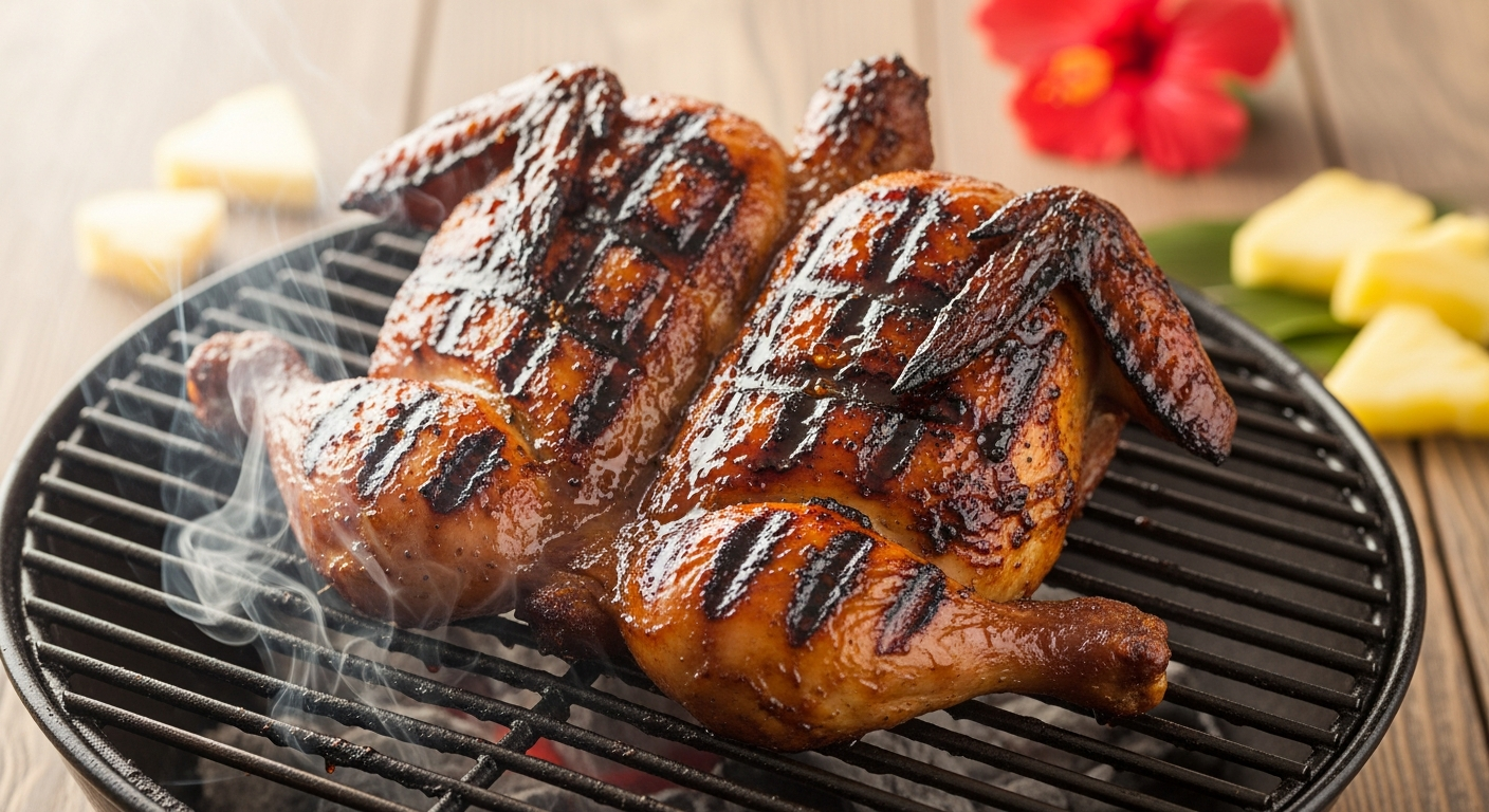 Huli Huli Chicken – Hawaii’s Famous Rotisserie-Style Grilled Chicken