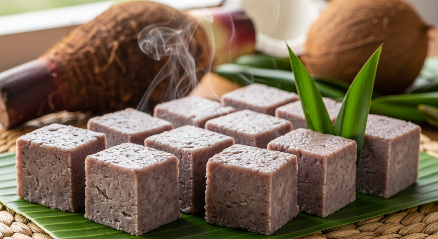 Kulolo — Hawaii’s Ancient Taro-Coconut Pudding