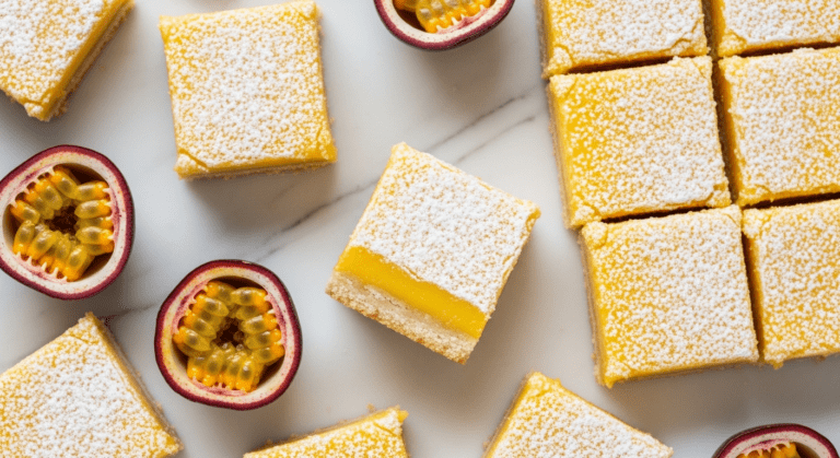 Lilikoi Bars – Hawaiian Passion Fruit Lemon Bars