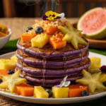 Poi Pancakes – Purple Taro Pancakes Hawaiian Style