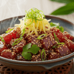 Sesame Ginger Poke – Fresh and Zesty Ahi Recipe