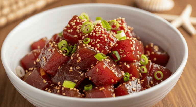 Shoyu Ahi Poke – Classic Soy Sauce Poke Recipe