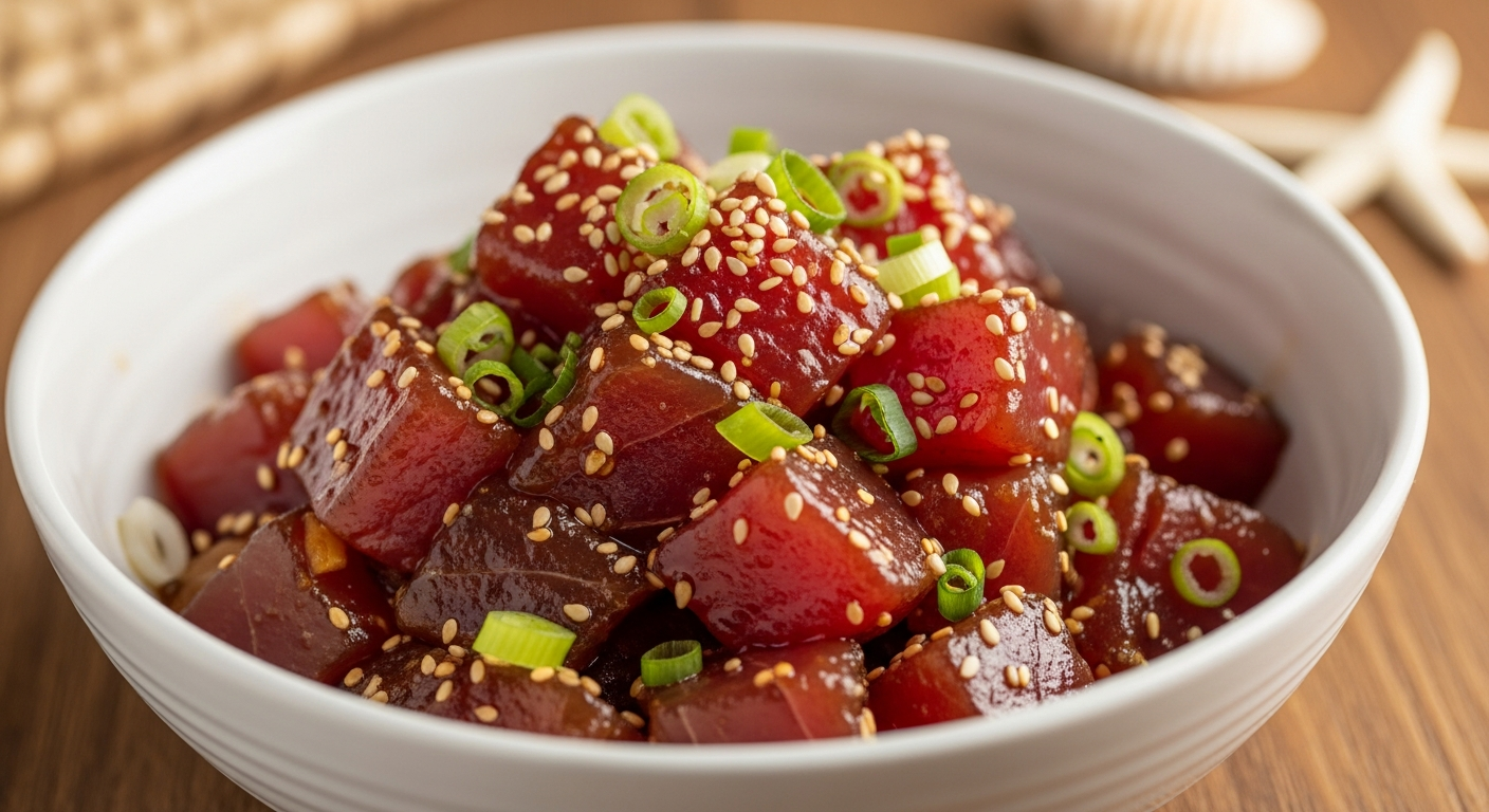 Shoyu Ahi Poke – Classic Soy Sauce Poke Recipe