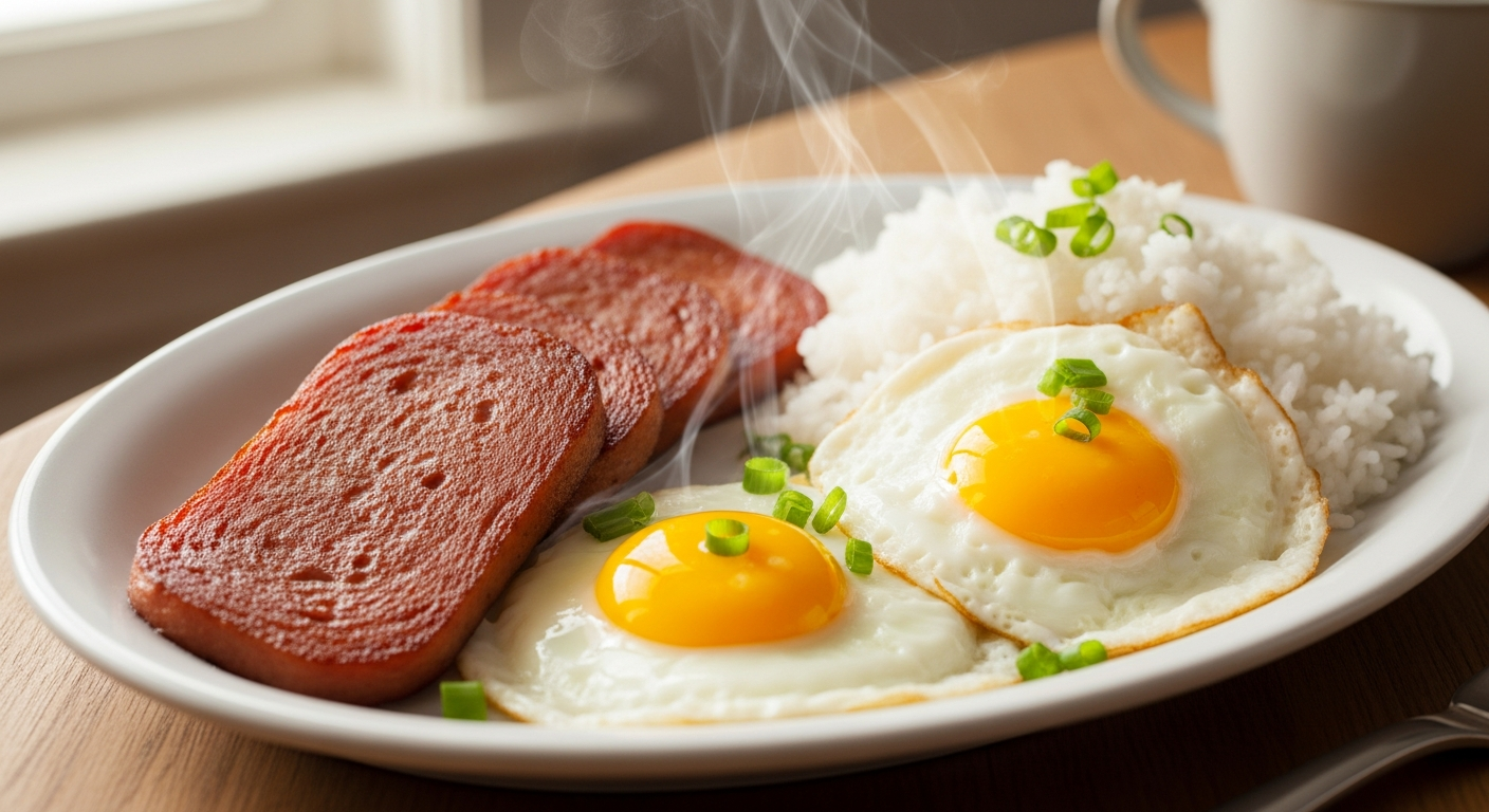 Spam and Eggs with Rice – Hawaii’s Everyday Breakfast That Mainlanders Don’t Understand