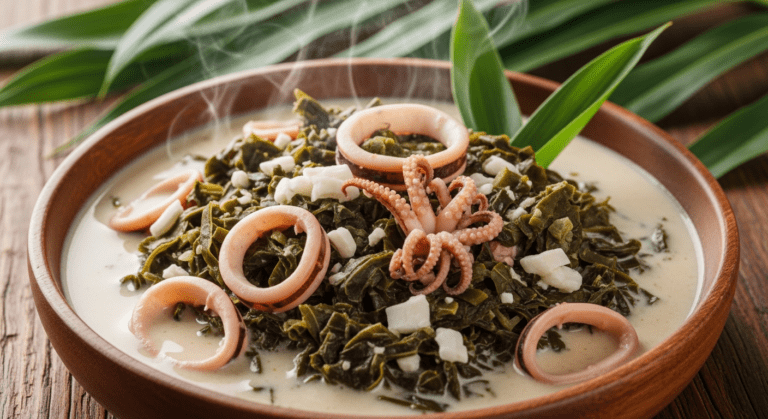 Squid Luau – Traditional Hawaiian Delicacy