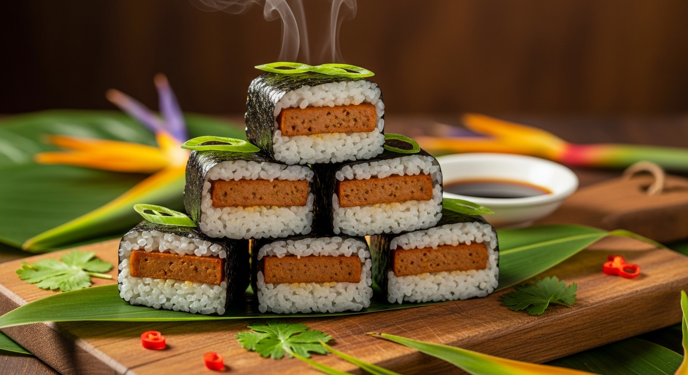 Veggie Spam Musubi – The Plant-Based Hawaiian Snack That Actually Delivers